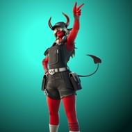 The mistress of chaos is definitely among the best Fortnite Plus-Size Skins (Image via Epic Games)